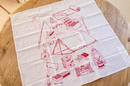 Tea Towel オーガニックコットン Camping Gear