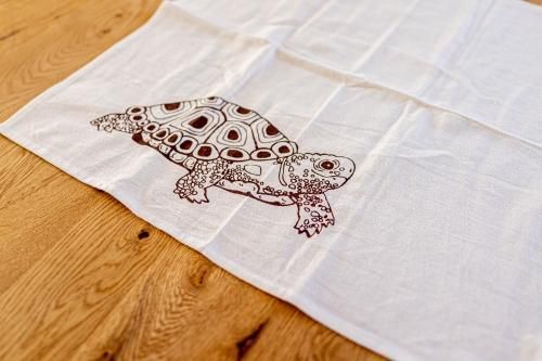 Table Napkin オーガニックコットン Land Tortoise