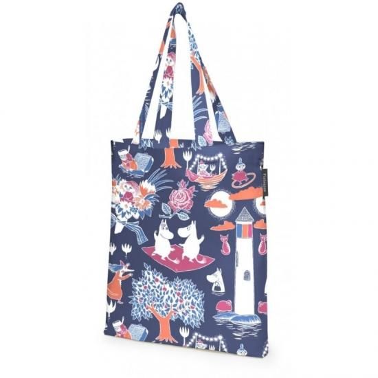 Finlayson フィンレイソン ムーミン トート バッグ マジック ダークブルー 36 X 42 Cm 北欧雑貨シナモン あなたと あなたの大切な人に笑顔を届けたい