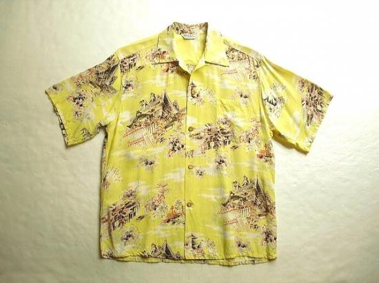 キロハナ和柄1950年代ハワイアンシャツKilohana Hawaiian Shirtsアロハ通販ディアハンター仙台