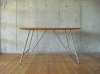 Wood Cast Iron Table