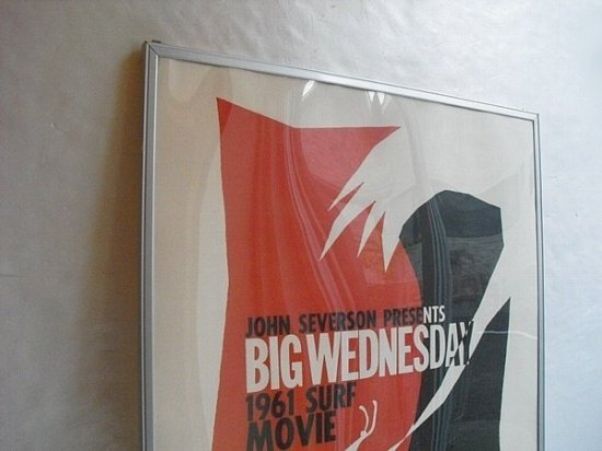 ジョン・セバーソンJohn SeversonポスターBIG WEDNESDAYアルミフレーム通販ディアハンター仙台