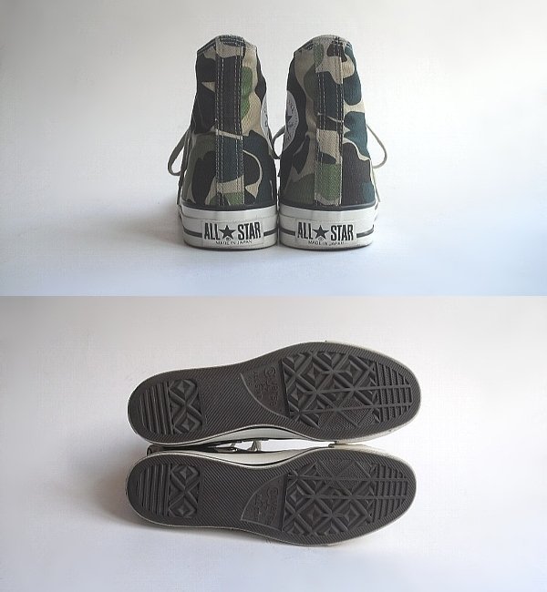 コンバースConverseオールスターLimited All Star J 83 Camo HI 日本製