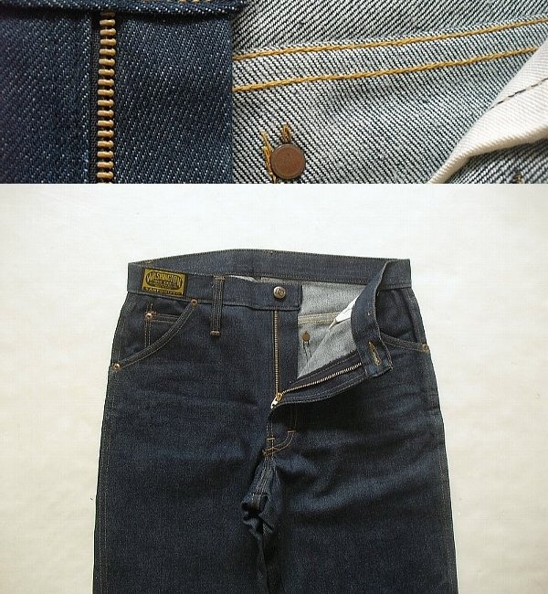 Washington Dee Cee Jeans（Late 60s～1970s）ワシントン・ディーシー