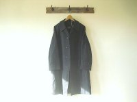 Burberry's Balmacaan Wool Tweed Coatdead stock