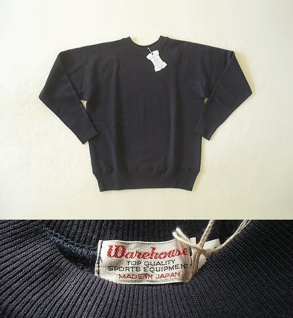 Lot.409 Sweat Raglan Sleeve（Warehouse）ラグラン・スウェット無地ウエアハウス通販ディアハンター仙台