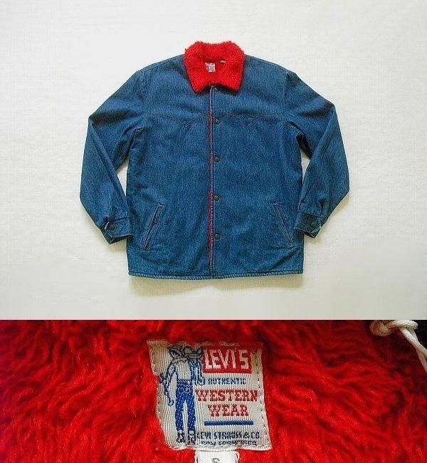Levi’s サドルマン ジャケット 赤ボア 復刻 LVC コート リーバイス Levi's サドルマン ジャケット 赤ボア 復刻 LVC コート