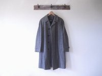 Burberry's Balmacaan Wool Tweed Coatalmost dead stock