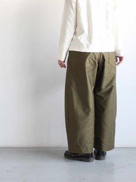 ASSEDONCLOUD　HW wide trousers 備前壱号