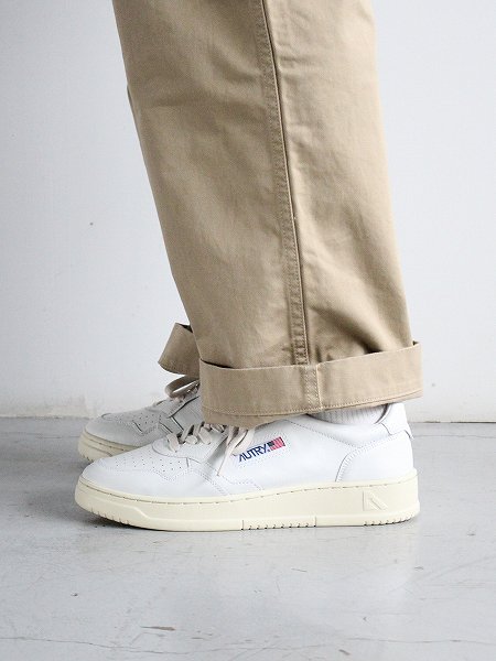 AUTRY(オートリ—) MEDALIST LOW - LEAT/LEAT WHT/WHT