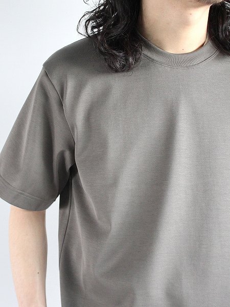 Cale (カル) SF天竺 クルーネックネック Tシャツ (C221U01B01)