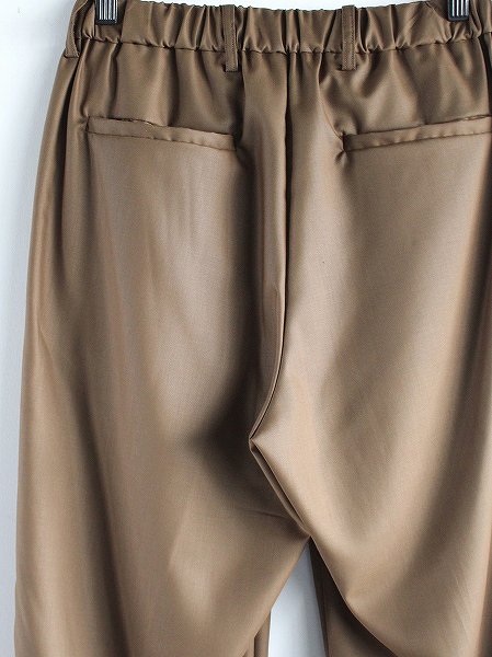 FLISTFIA (եꥹȥե)Wide Tuck Trousers / Dark Bronze