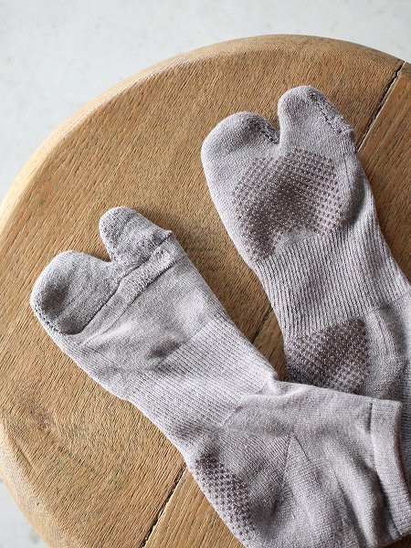 NEEDLES Thumb Ankle Socks - Cool Max / H.Grey
