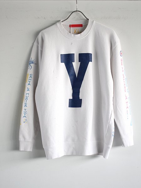 NESECCARY OR UNNESECCARY CREW NECK SWEAT PULLOVER 「Y」