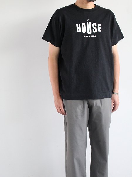 NECESSARY or UNNECESSARY / NOUN (ナウン) Tシャツ 「HOUSE」