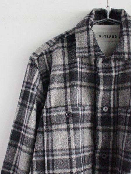 OUTLAND / hunter wool shirt