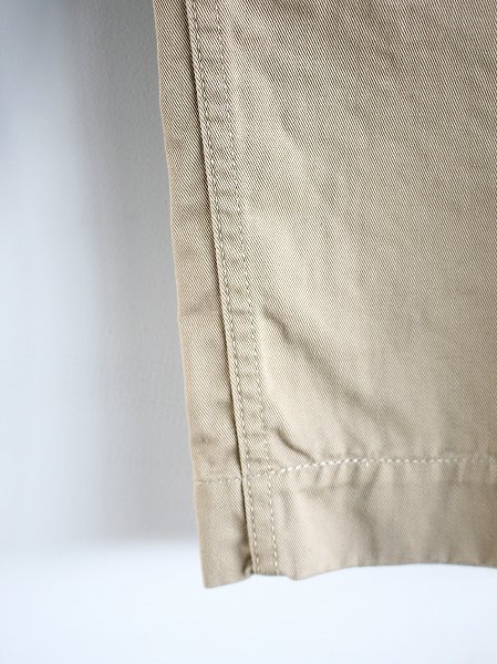Sans limite (サンリミット)　2 Tucks Chino Pants / beige (2タックス チノパンツ) (W2203253)