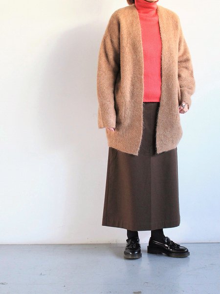 THE HINOKI スカート / OG Cotton Wool OSFA Skirt - BROWN