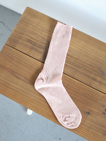 THE HINOKI ソックス 靴下 / Organic Cotton Rib Socks