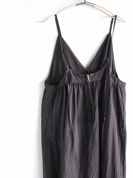 unfil / chambray weather-cloth camisole dress