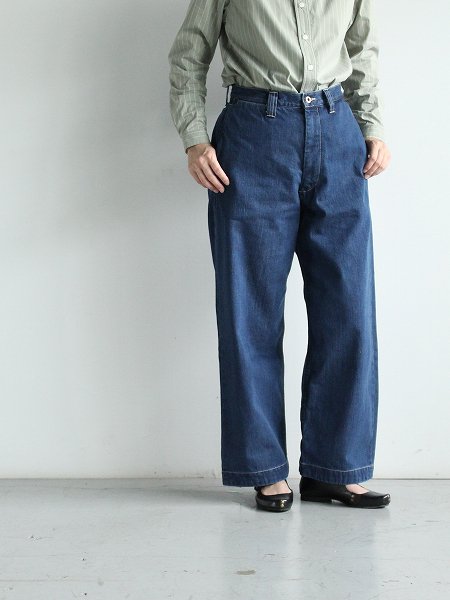 WESTOVERALLS 50s ARMY DENIM TROUSERS