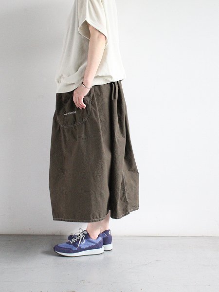 and wander (ɥ) CORDURA cotton rip skirt (ǥ饳åȥåץ)