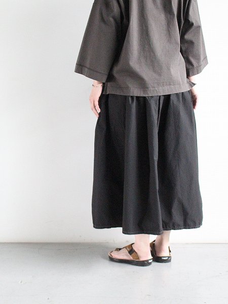 and wander (アンドワンダー) CORDURA cotton rip skirt (コーデュラコットンリップスカート)