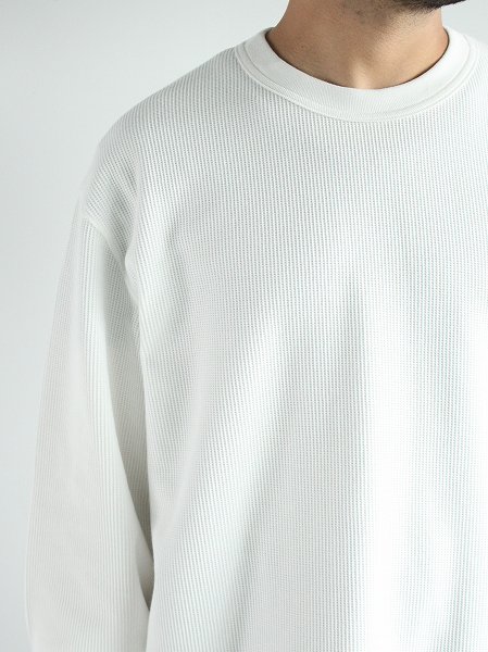 blurhms ROOTSTOCK (ブラームス ルーツストック) Rough&Smooth Thermal Crew-neck L/S 