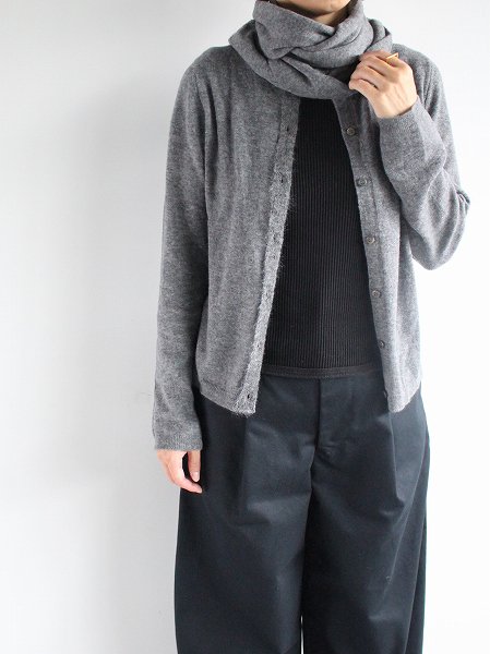 eleven 2nd Cashmere / Mohair-Edge Stole