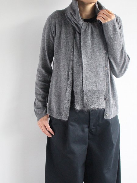 eleven 2nd Cashmere / Mohair-Edge Stole