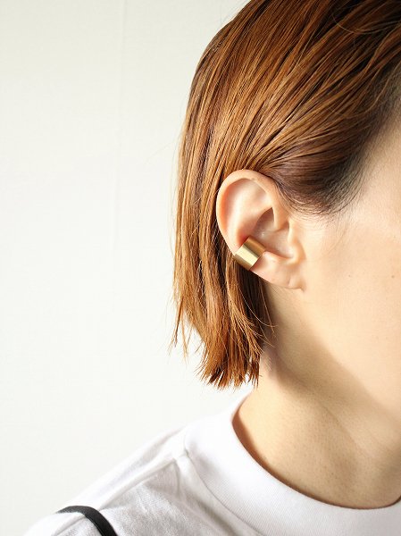 _Fot イヤーカフ / plate earring S _ angular (ear cuff - 0902a)