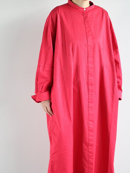 loomer　Cotton Garment Dye Onepiece / Pink 