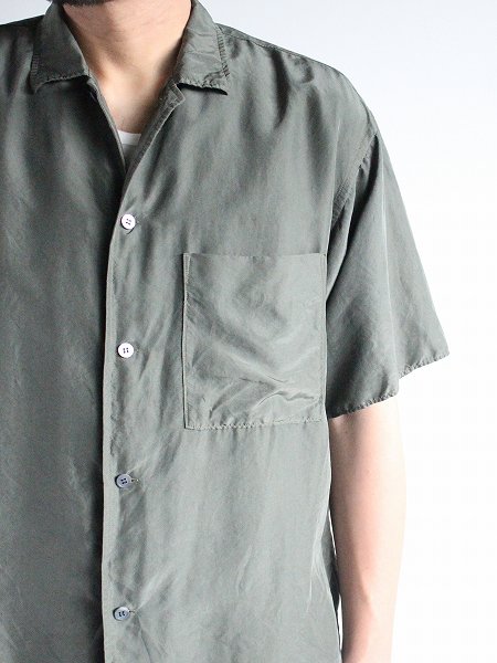 loomer (ルーマー) Silk Short Sleeve Shirt (RE22SS-SH010)