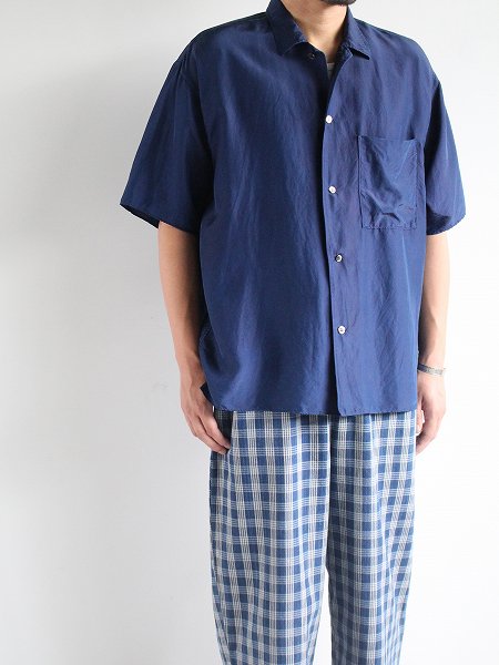 loomer x Aulico (ルーマー×アウリコ) / Silk Short Sleeve Shirt (RE22SS-SH102)