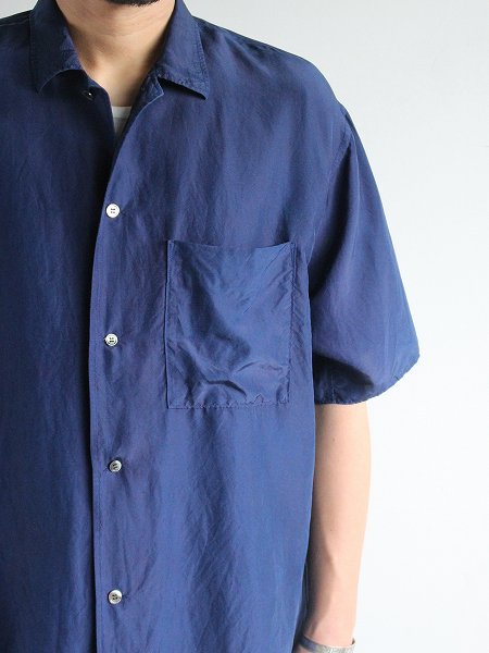 loomer x Aulico (ルーマー×アウリコ) / Silk Short Sleeve Shirt (RE22SS-SH102)