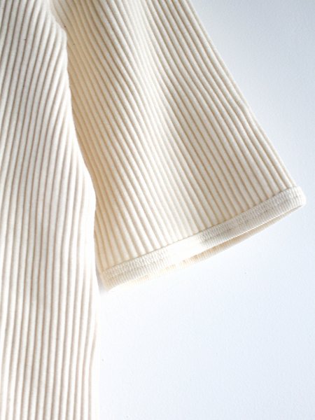 THE HINOKI / OG Cotton Smooth Broad Rib T shirt (TH22S-44)