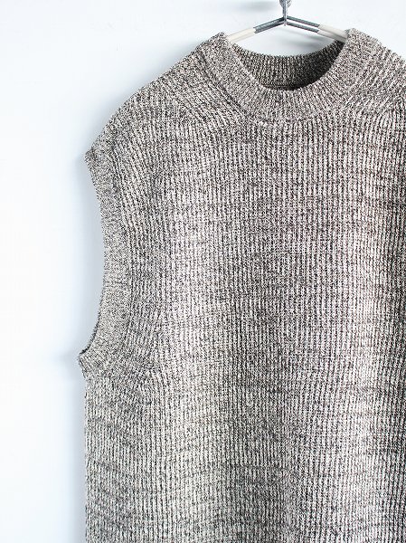 unfil organic hemp ribbed-knit vest (MENS & LADIES)