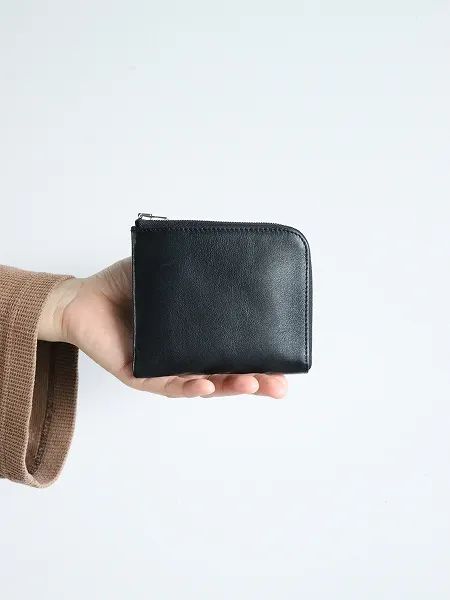 CIBONE｜【Aeta / アエタ】L-SHAPED WALLET 財布 M BLACK 〈LE56〉