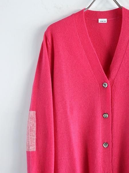 eleven 2nd / ֥󥻥ɡCashmere no.2 - Elbow Patch Cardigan  / ߥ ܡѥå ǥ