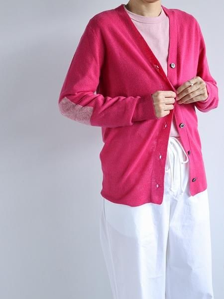 eleven 2nd / ֥󥻥ɡCashmere no.2 - Elbow Patch Cardigan  / ߥ ܡѥå ǥ