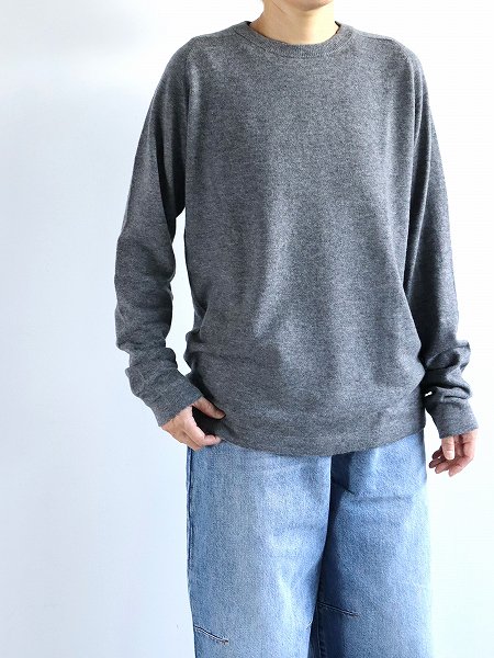 eleven 2nd / ֥󥻥ɡCashmere no.2 - MENS Round Neck Jumper  / ߥ 󥺥饦ɥͥåѡ