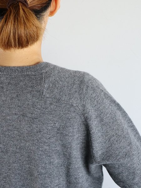 eleven 2nd / ֥󥻥ɡCashmere no.2 - MENS Round Neck Jumper  / ߥ 󥺥饦ɥͥåѡ