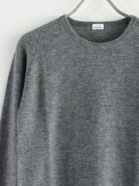 eleven 2nd / ֥󥻥ɡCashmere no.2 - Round Neck Jumper  / ߥ 󥺥饦ɥͥåѡ