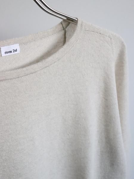 eleven 2nd / ֥󥻥ɡCashmere no.1 - Boat Neck Jumper / ߥ ܡȥͥåѡ