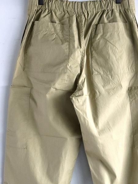 イレブンセカンド　カーゴパンツ eleven 2nd カーゴパンツ (Fine Cotton Poplin Cargo Pants / White)