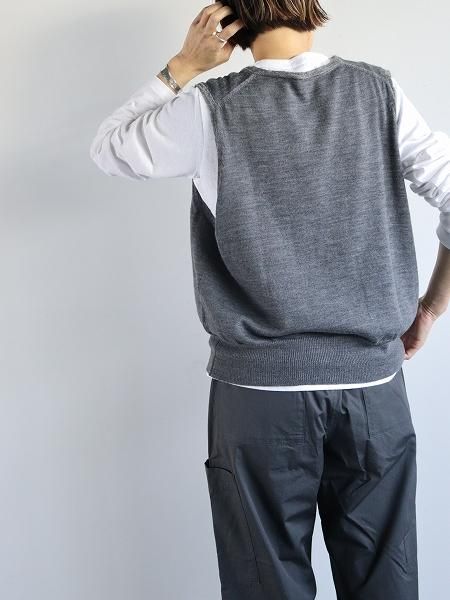 eleven 2nd / ֥󥻥ɡFine Merino Wool Mohair Trim Slipover