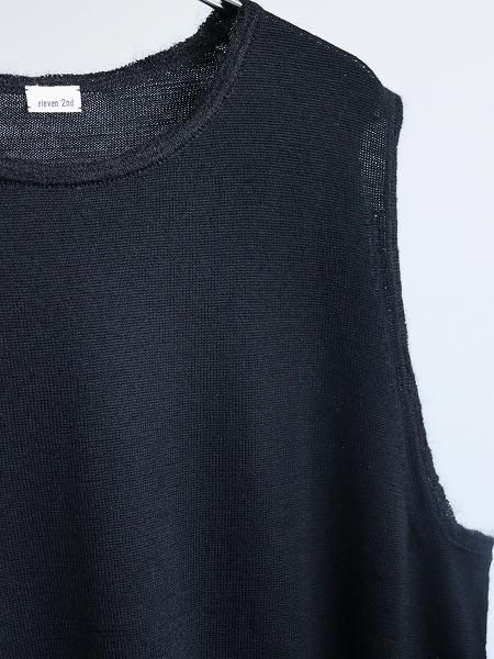 eleven 2nd / ֥󥻥ɡFine Merino Wool Mohair Trim Slipover