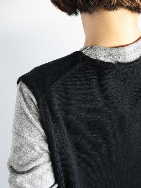 eleven 2nd / ֥󥻥ɡFine Merino Wool Mohair Trim Slipover