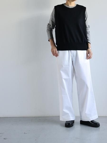 eleven 2nd / ֥󥻥ɡFine Merino Wool Mohair Trim Slipover