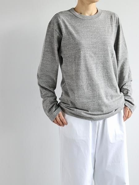 eleven 2nd / Plain Cotton Jersey Long T-shirt / MENS